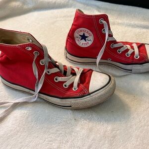 Red converse